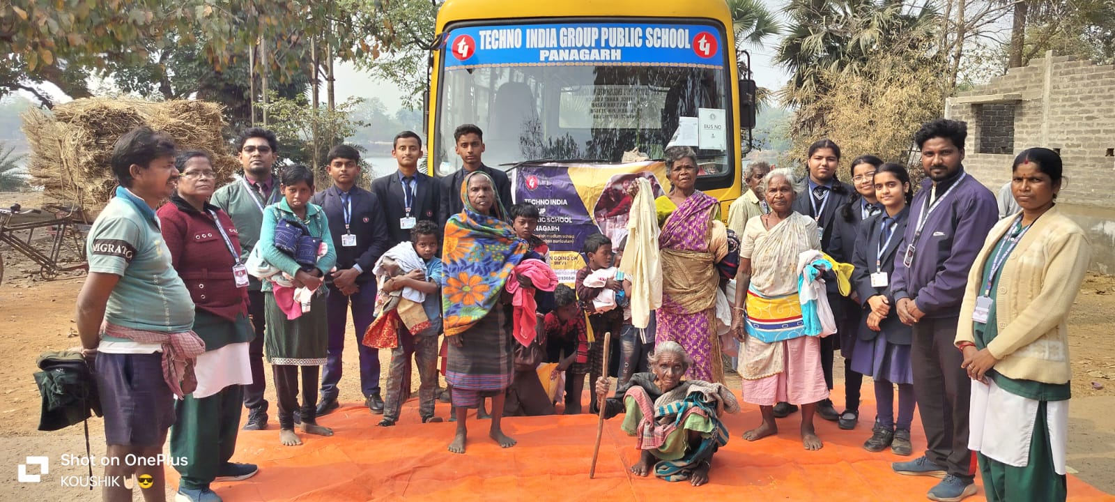 Cloths Distribution